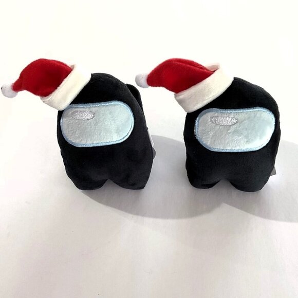 AMONG US PLUSH SANTA PLUSH SET (2) - Picture 1 of 7